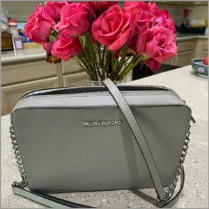 Michael Kors Saffiano Cross Body /Michael Kors Jet Set Crossbody Bag Large Cross